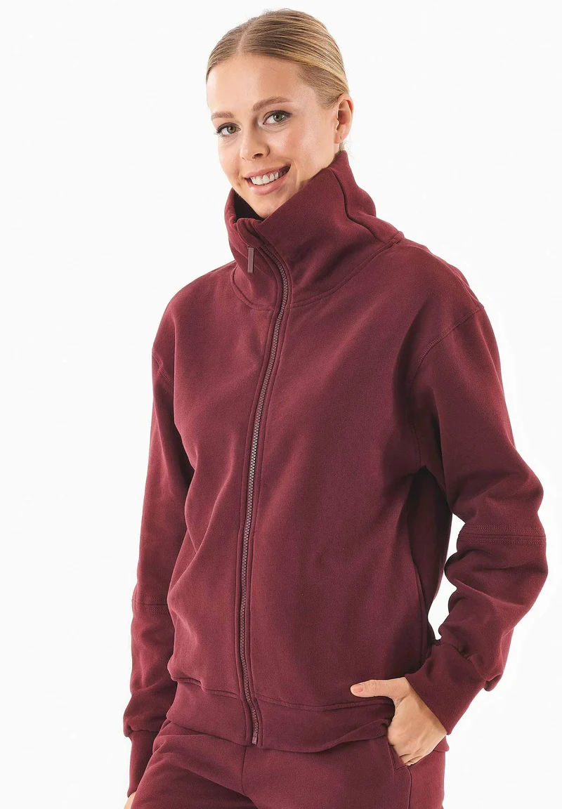 Soft Touch Sweatjacke aus Bio-Baumwolle