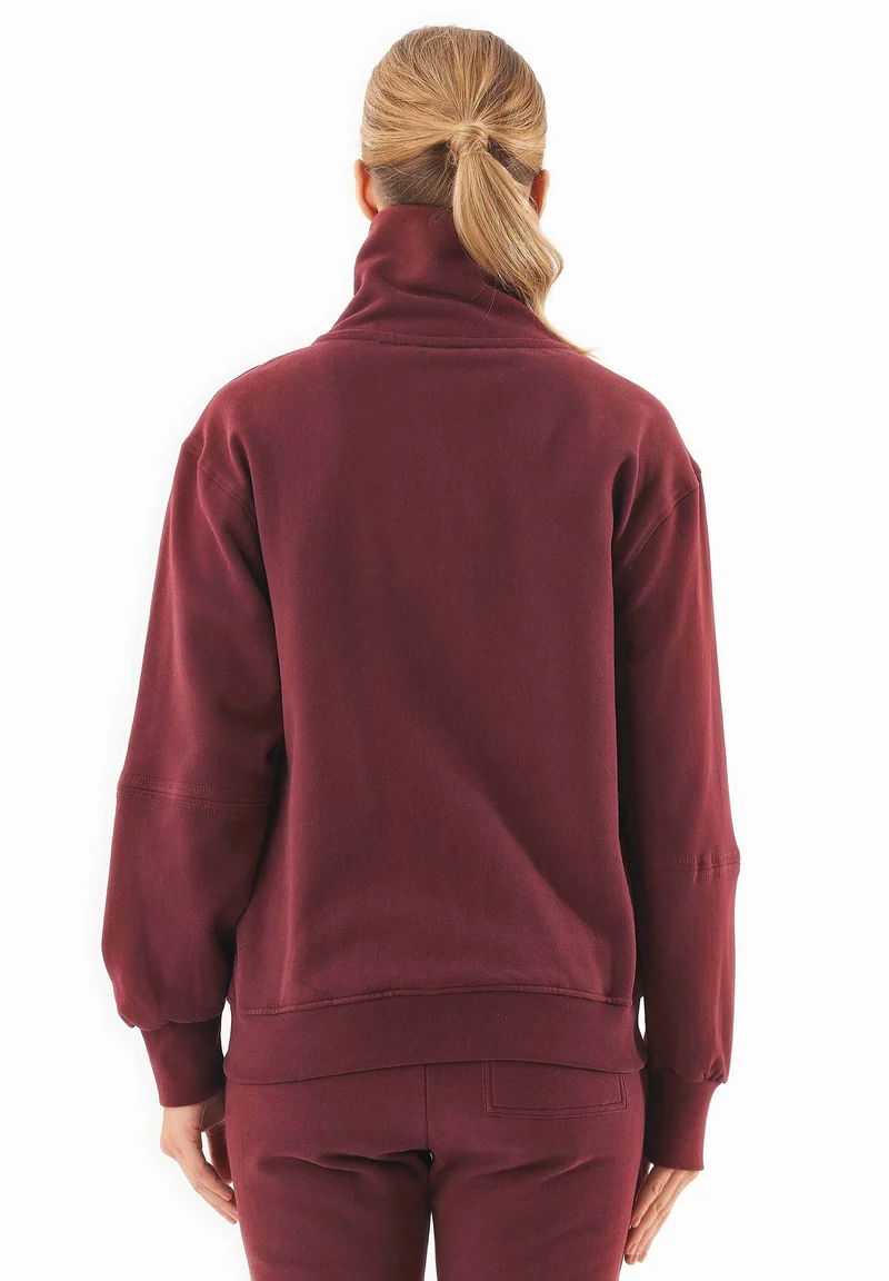 Soft Touch Sweatjacke aus Bio-Baumwolle