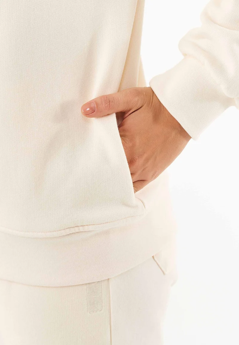 Soft Touch Sweatjacke aus Bio-Baumwolle
