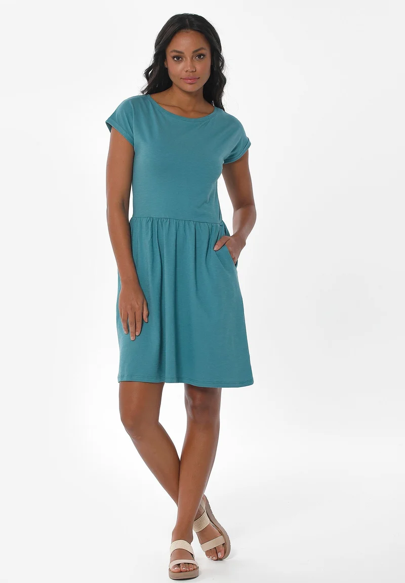 Slub-Jersey-Kleid aus Bio-Baumwolle