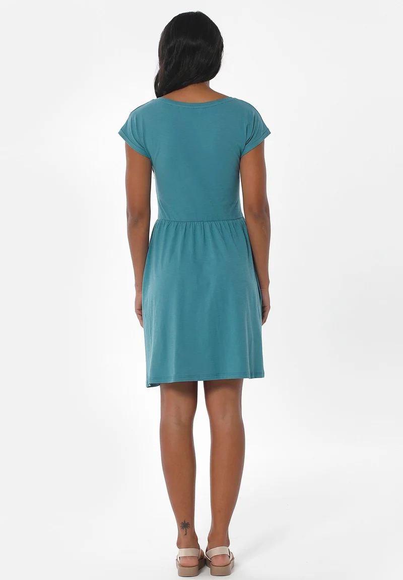 Slub-Jersey-Kleid aus Bio-Baumwolle