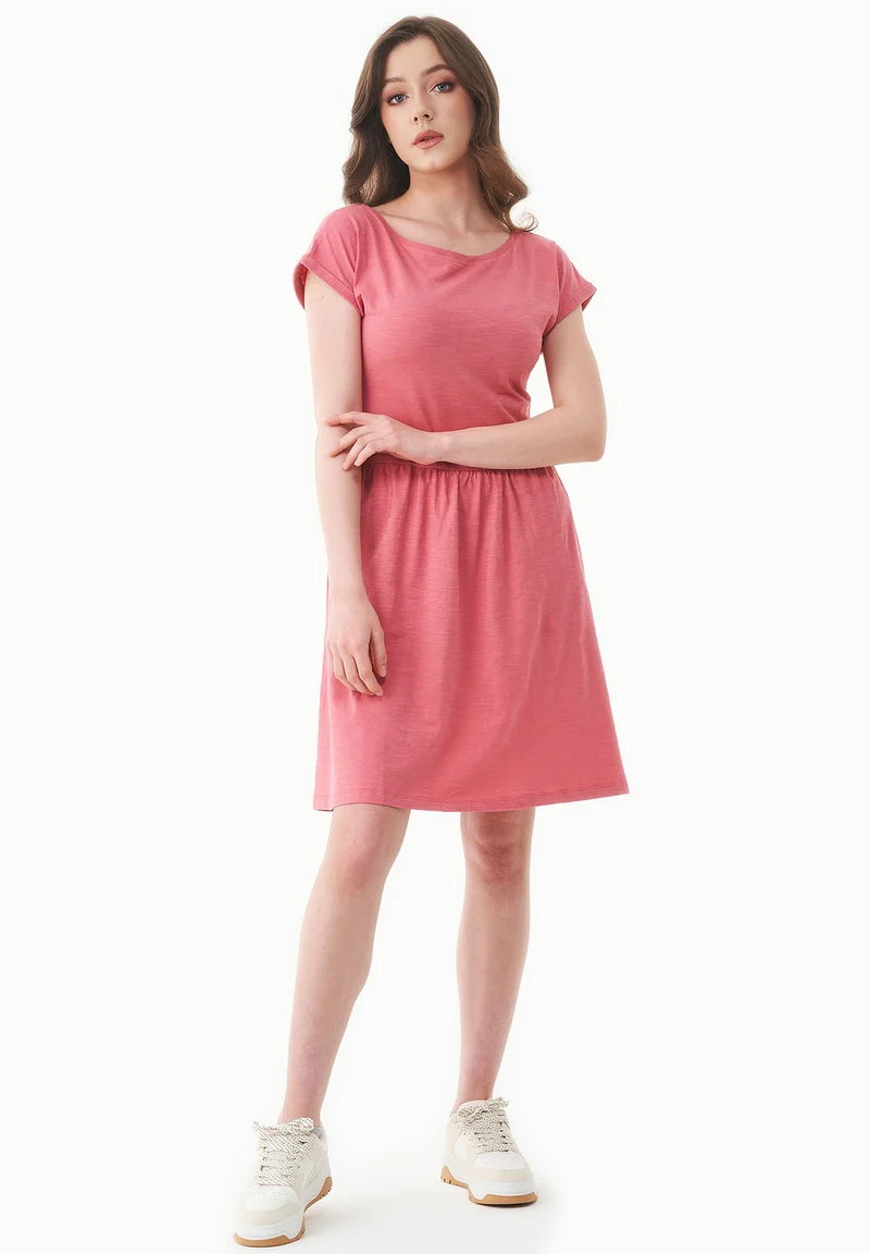 Slub-Jersey-Kleid aus Bio-Baumwolle
