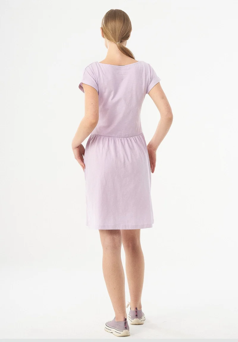 Slub-Jersey-Kleid aus Bio-Baumwolle
