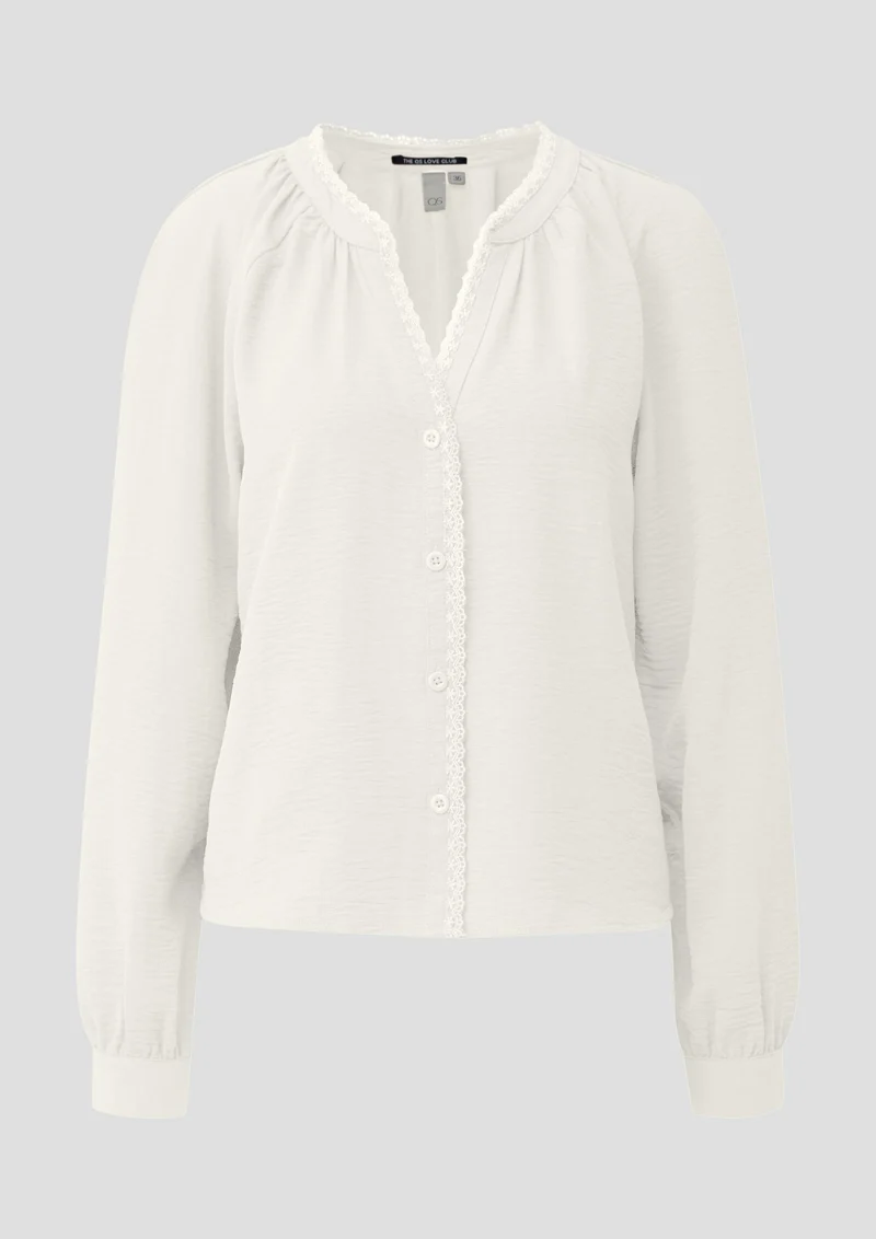 QS - Bluse - Farbe: Creme