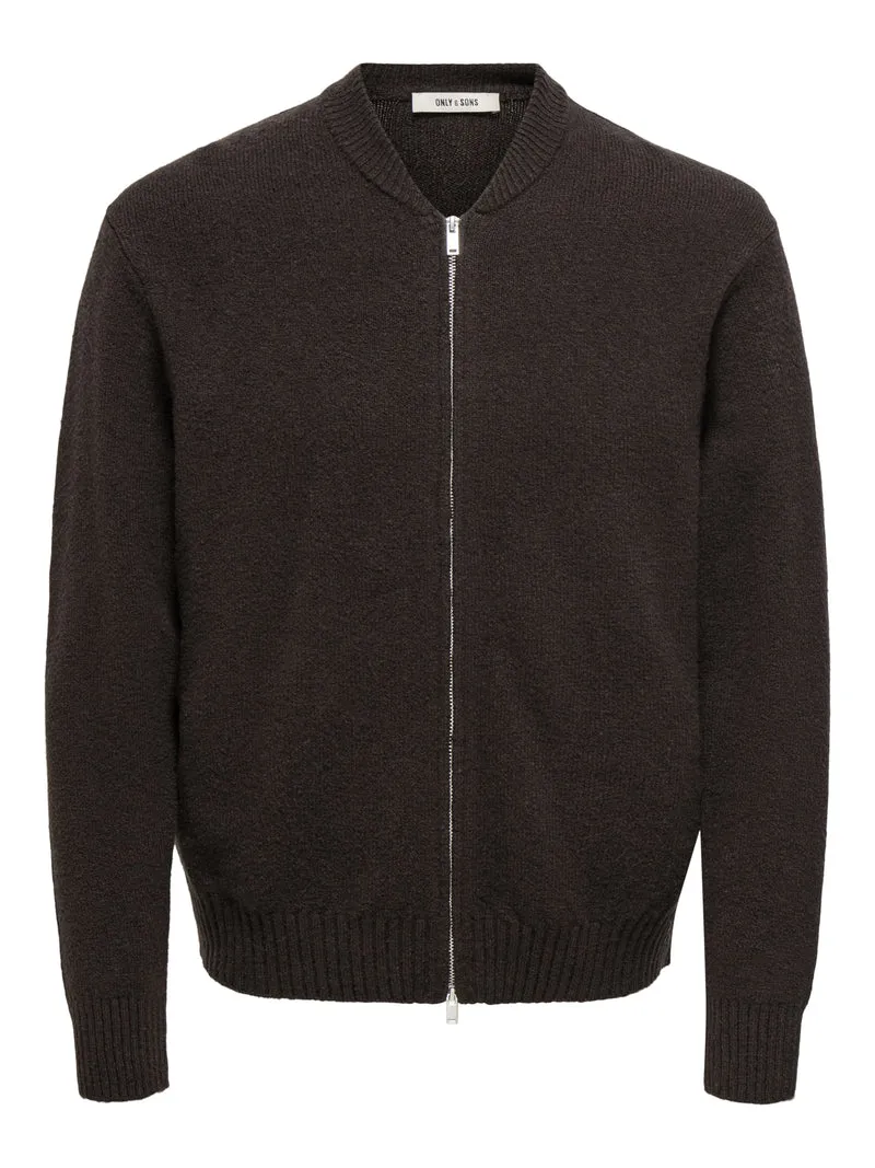 ONSJAMES RLX CARDIGN KNIT, Demitasse