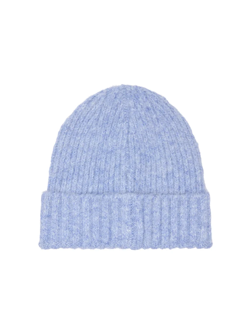 ONLMARIANNE SOFT KNIT BEANIE ACC, Blue Bonnet/MELANGE