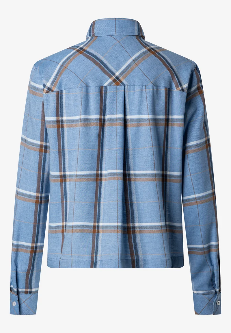 Sportive Check Blouse, big woven check