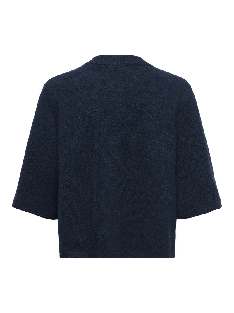 JDYSUPER 2/4 CARDIGAN KNT NOOS, Navy Blazer/SILVER BUTTON