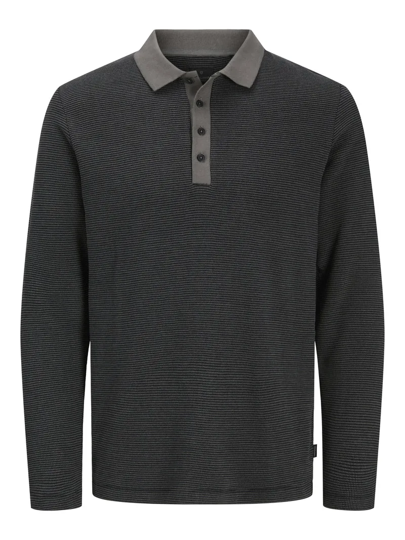 JPRBLATHEO LS POLO, Black