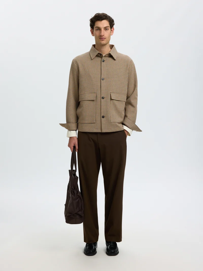 SLMREG-EZRA HYBRID BLZ, Monks Robe/CHECK