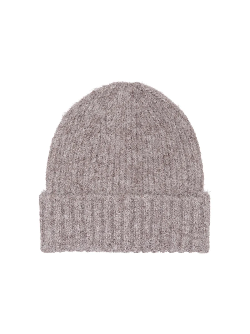 ONLMARIANNE SOFT KNIT BEANIE ACC, Deep Taupe/MELANGE