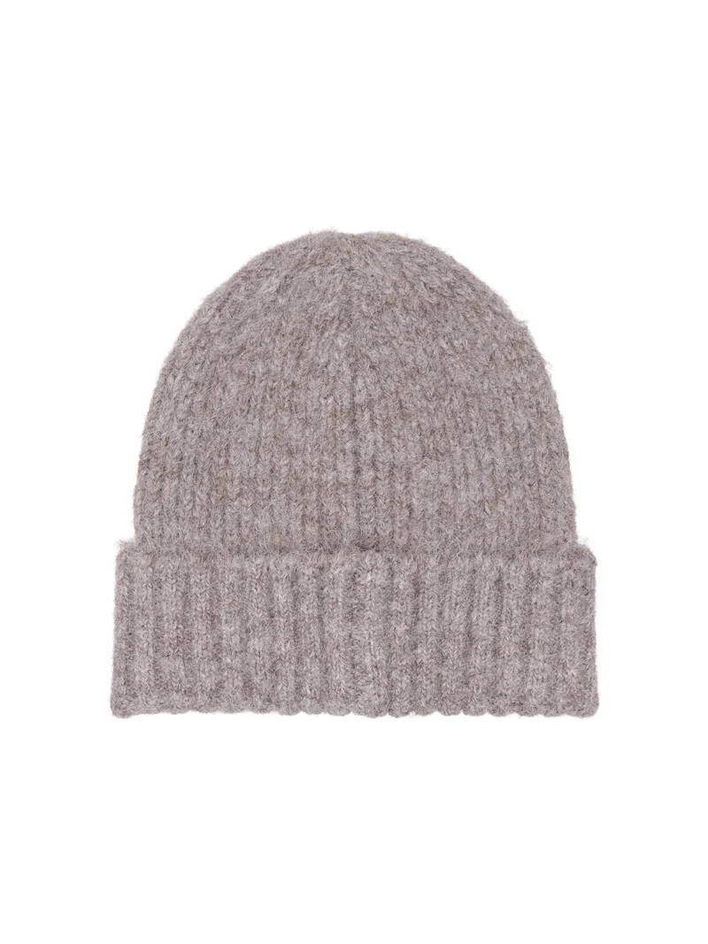 ONLMARIANNE SOFT KNIT BEANIE ACC, Deep Taupe/MELANGE