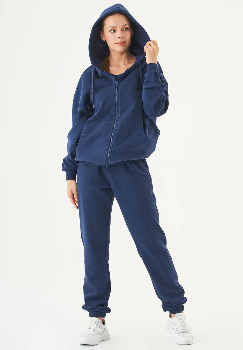 JALE Soft Touch Sweatjacke aus Bio-Baumwolle