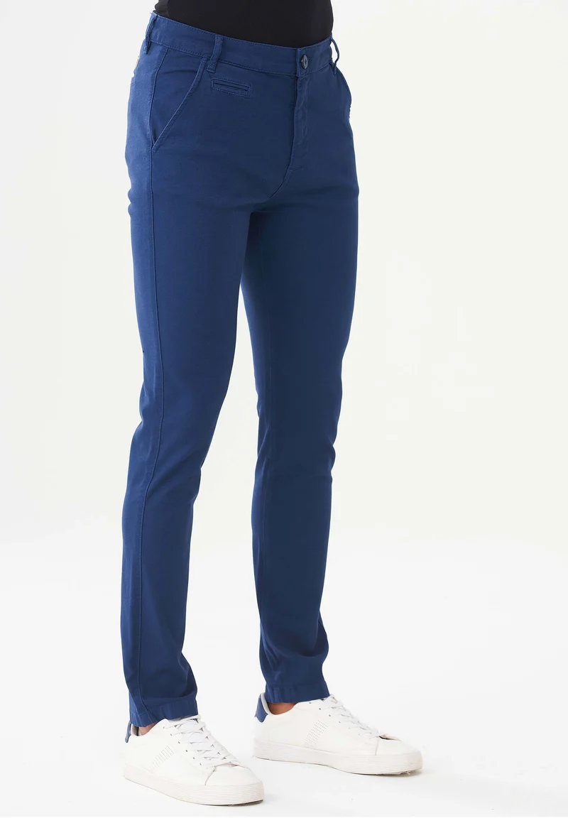 Slim Chino-Hose aus Bio-Baumwolle