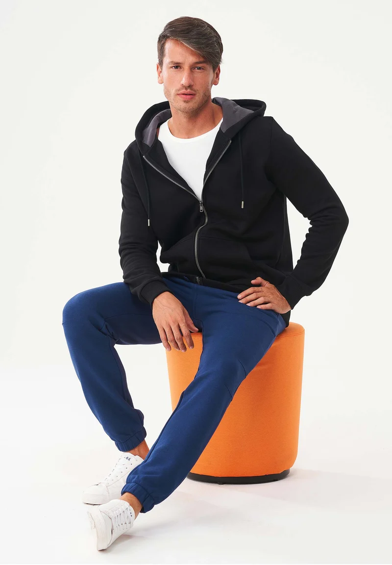 Sweathose aus Bio-Baumwolle & Modal mit recyceltem Polyester