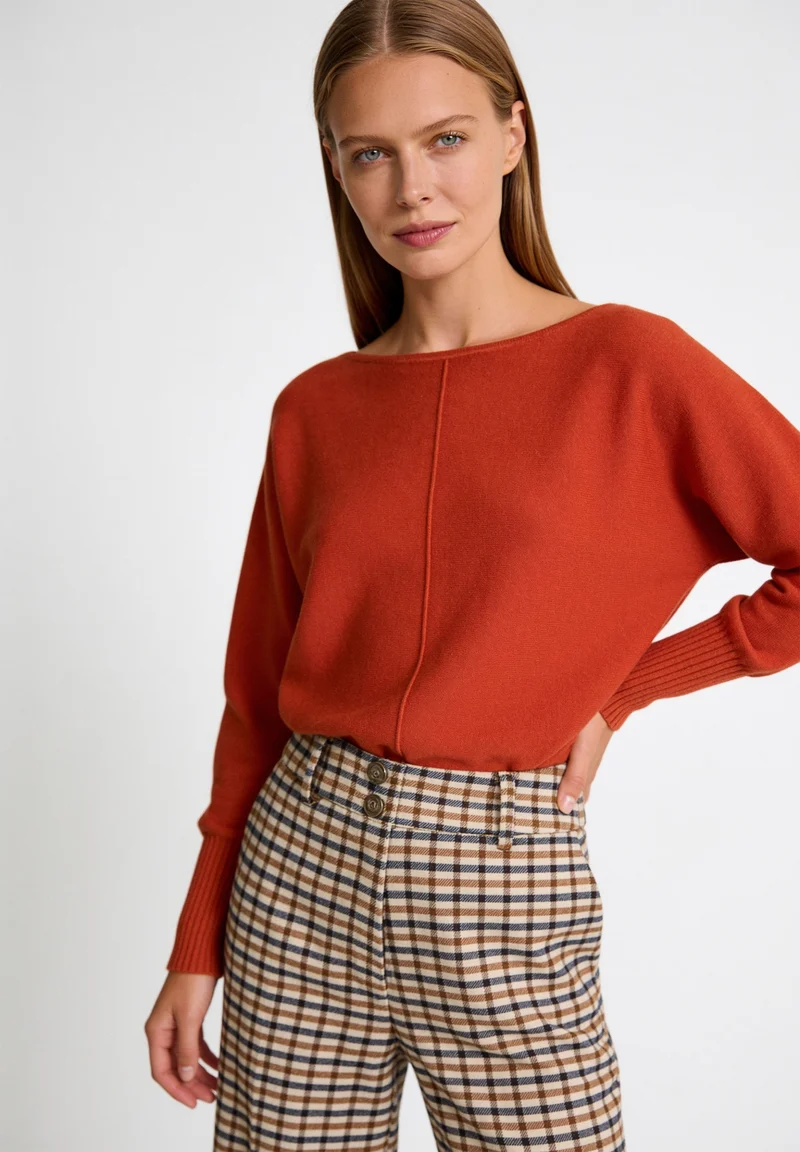 Dollman Pullover Longsleeve, samba orange
