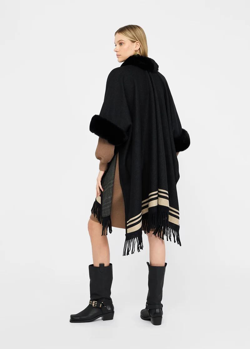 Poncho with Logo