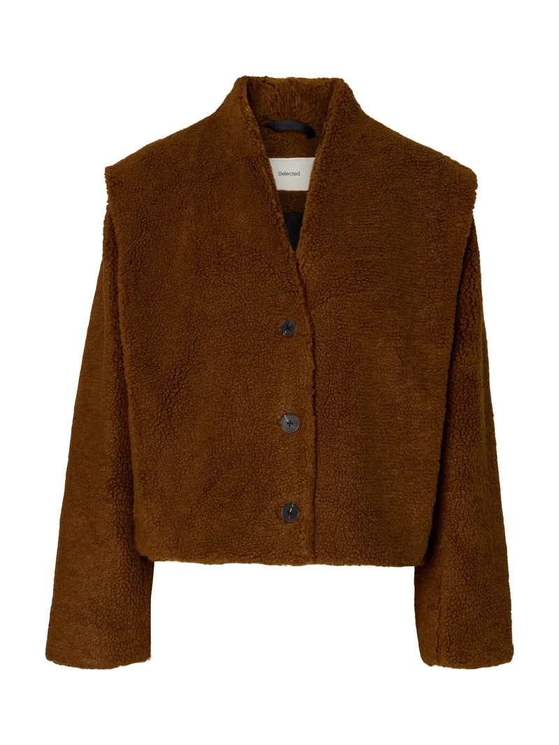 SLWISABEL TEDDY JACKET, Monks Robe