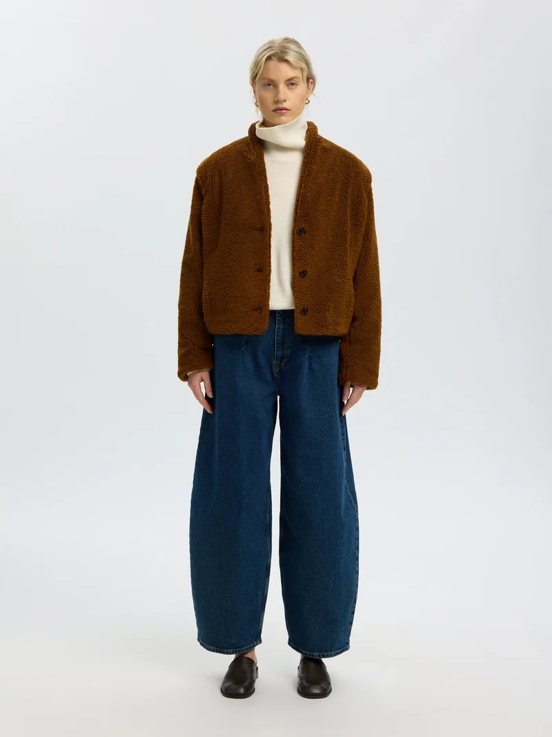 SLWISABEL TEDDY JACKET, Monks Robe