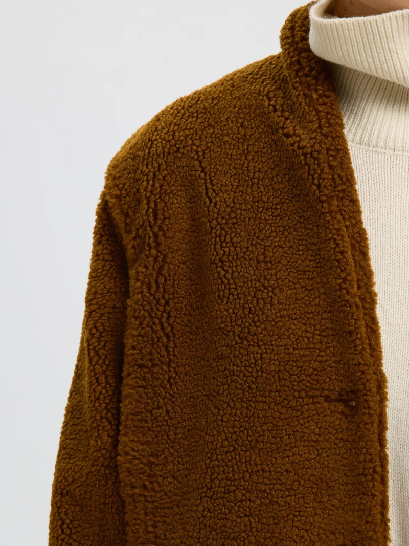 SLWISABEL TEDDY JACKET, Monks Robe