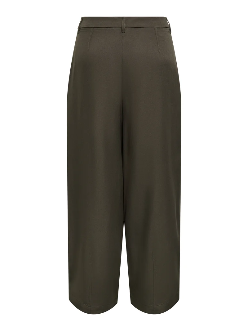 ONLKIRSY MW PLEAT BARREL PANT TLR, Coffee Bean