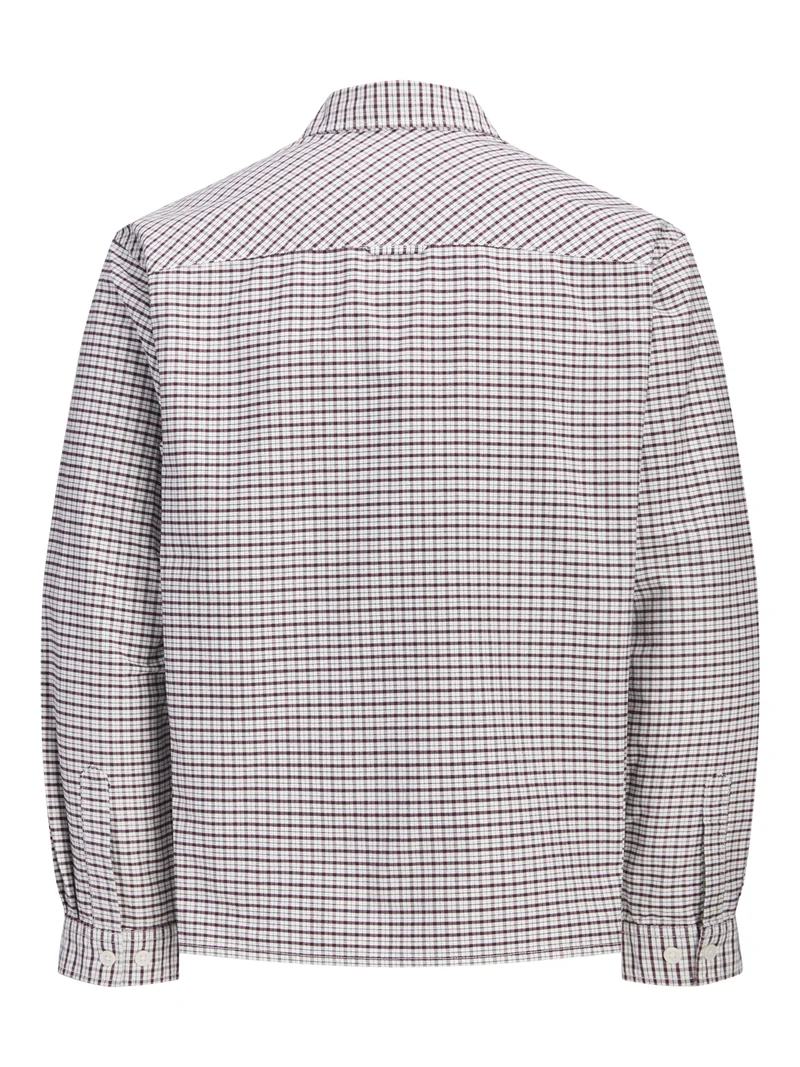 JORFREDERIKSBERG OXFORD SHIRT LS SN, Chocolate Truffle/CHECKS