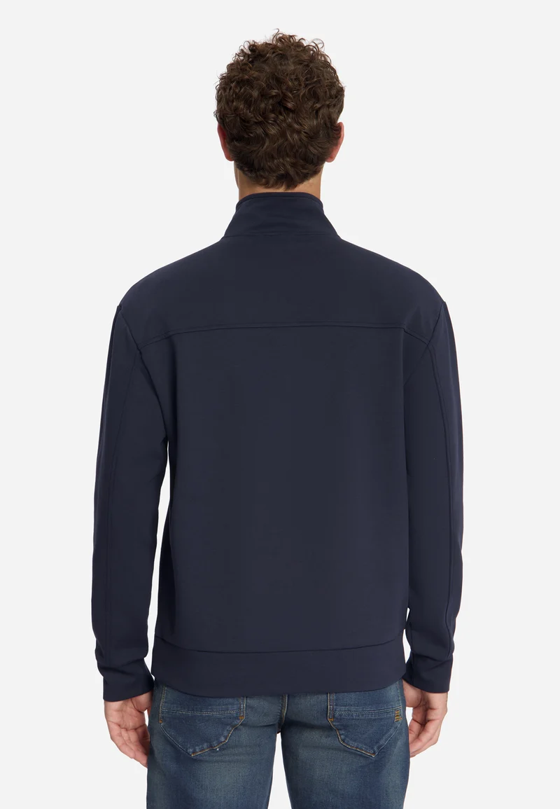 Sweater Half Zip, Dark Night