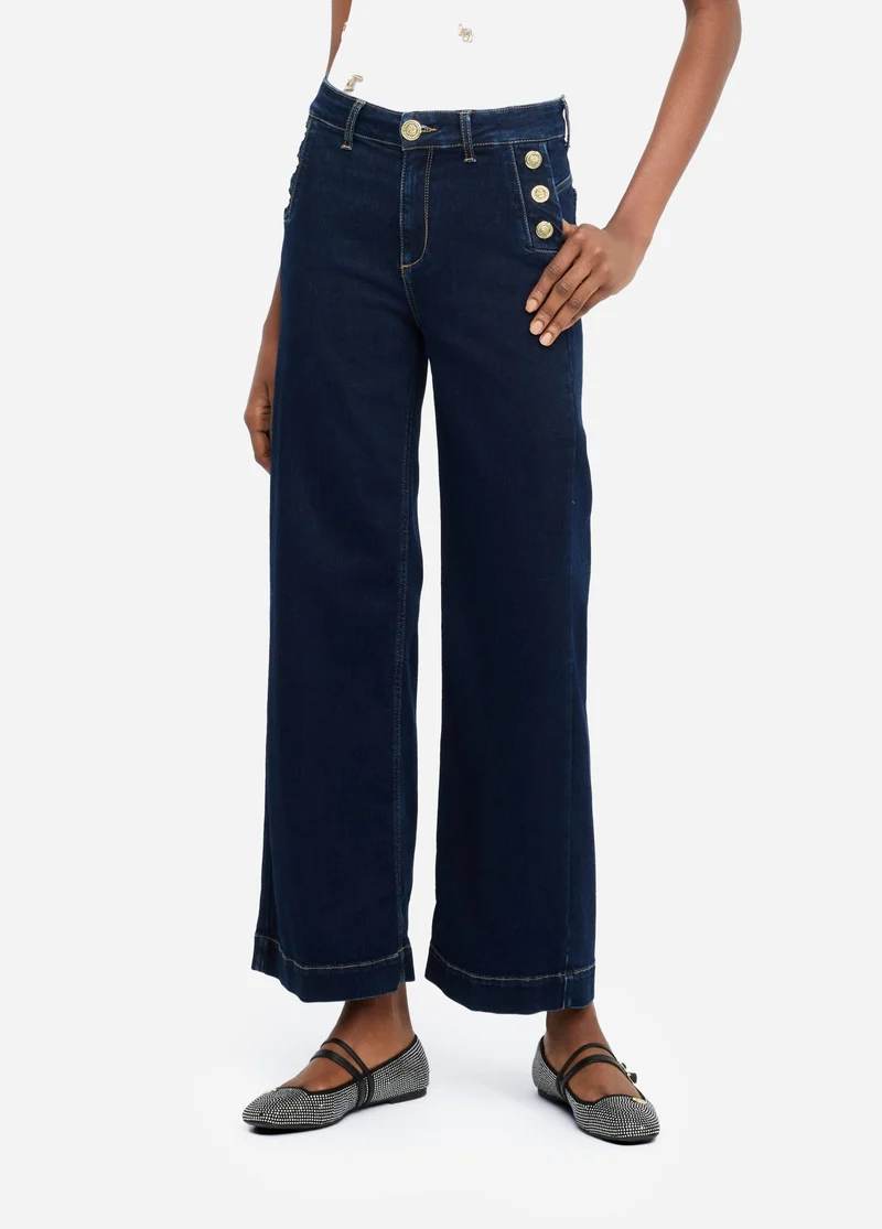Bottom Up Flared Jeans