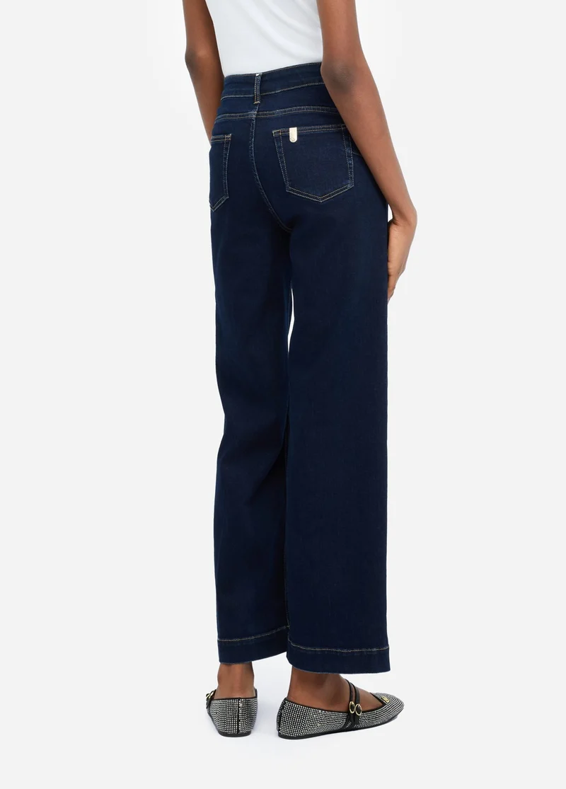Bottom Up Flared Jeans