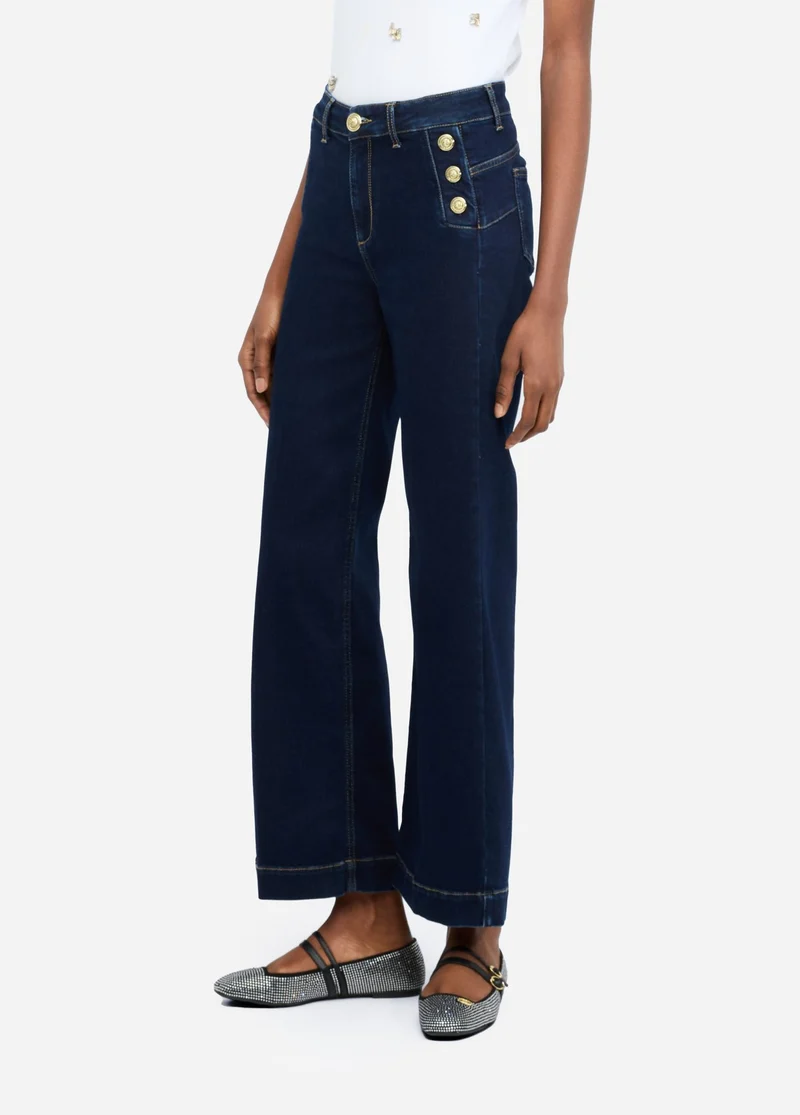 Bottom Up Flared Jeans