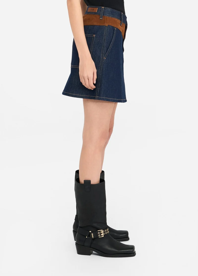 Liu Jo Better Denim Miniskirt
