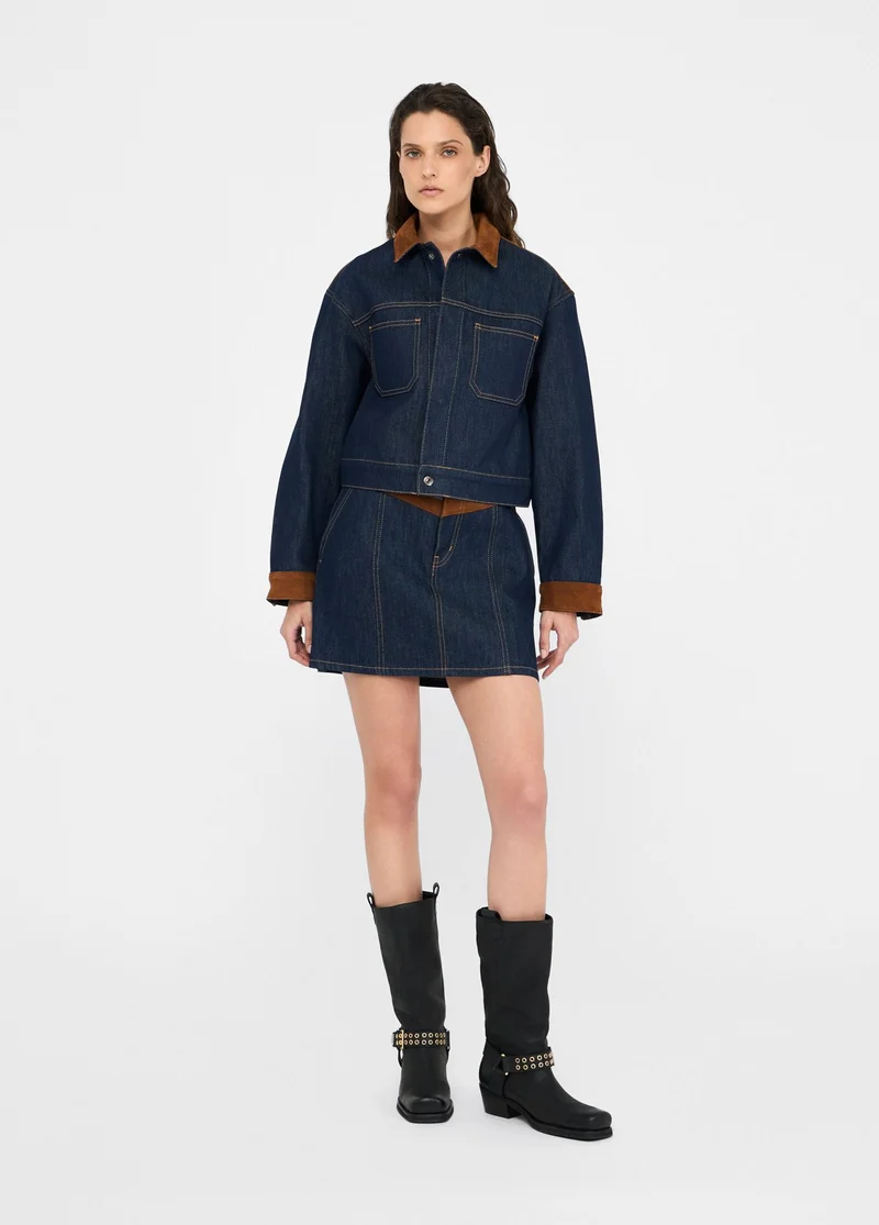 Liu Jo Better Denim Miniskirt