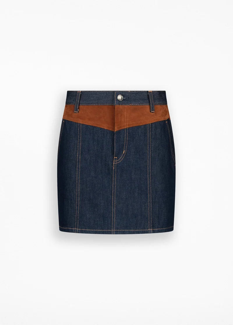 Liu Jo Better Denim Miniskirt