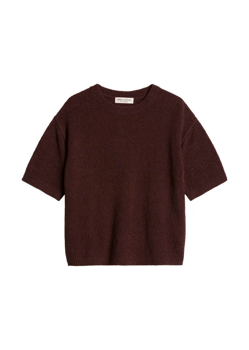 Pullovers, SSL, Round-Neck, Black Cherry