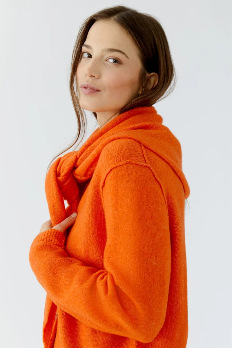 Schal, orangeade