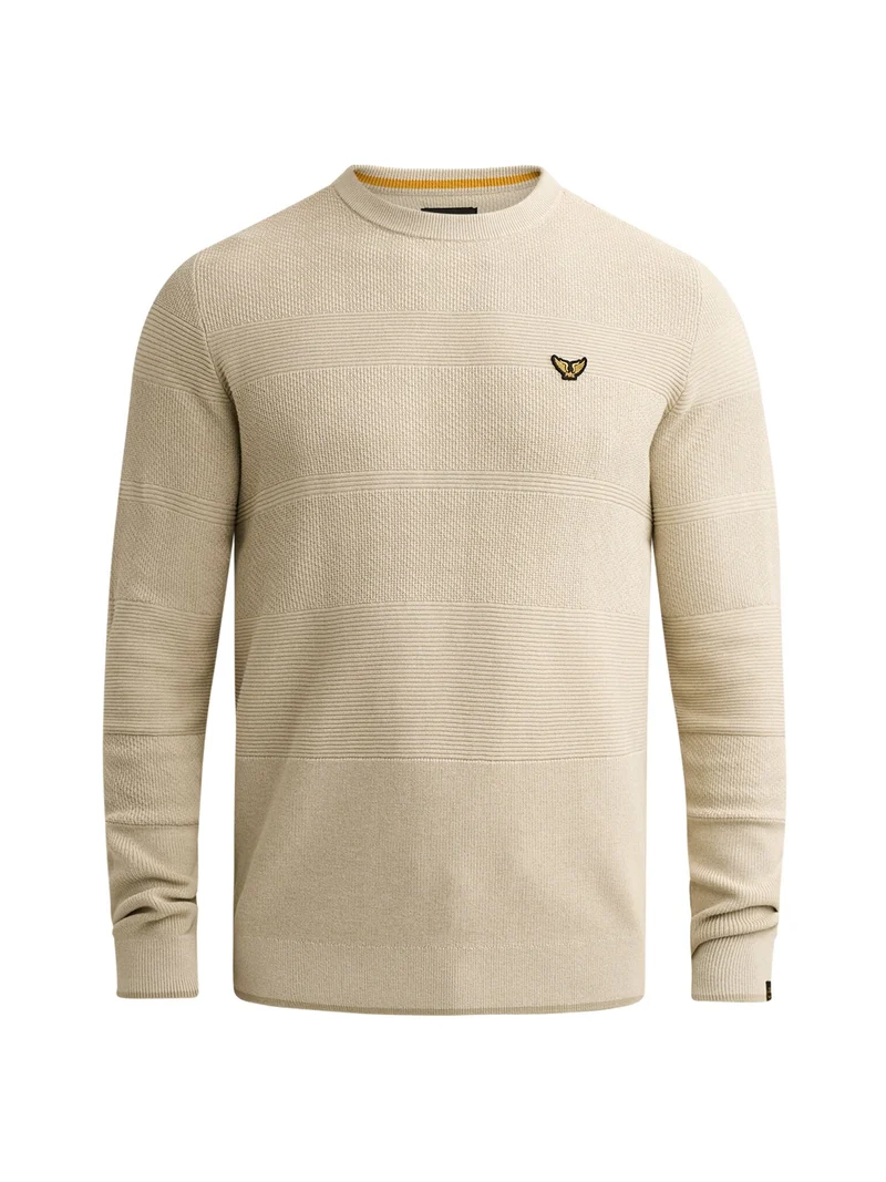 R-neck cotton modal structure, Abbey Stone