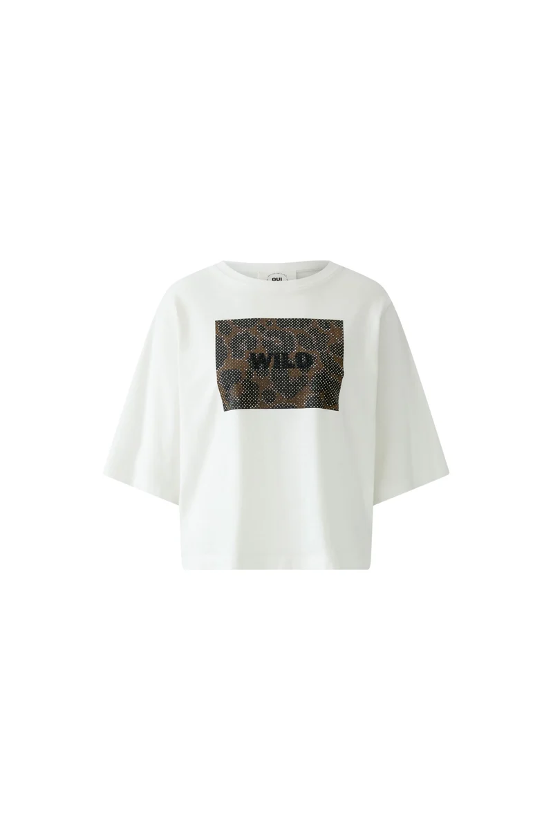 T-Shirt, cloud dancer