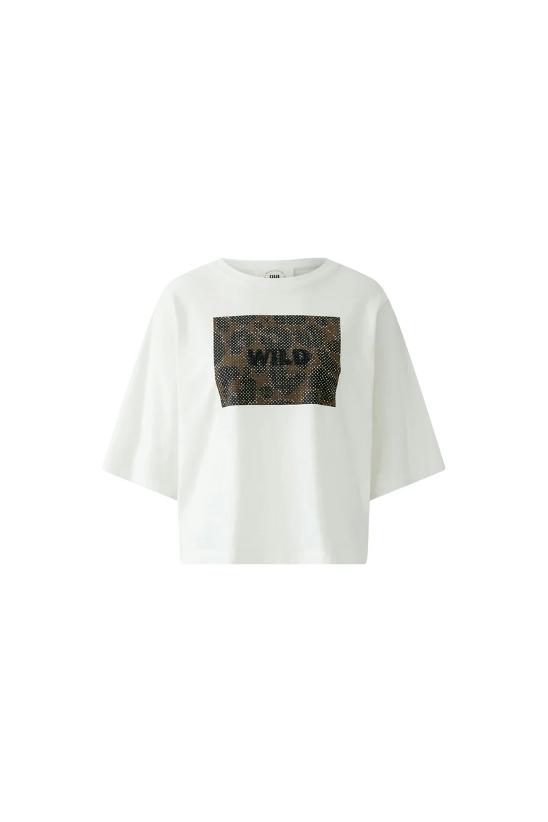 T-Shirt, cloud dancer