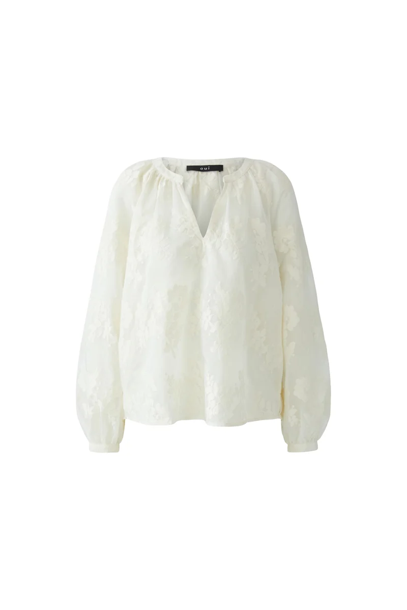 Bluse, eggnog