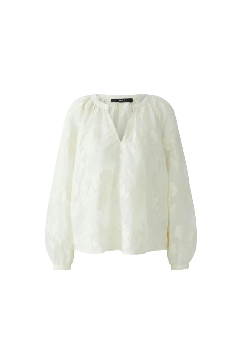 Bluse, eggnog