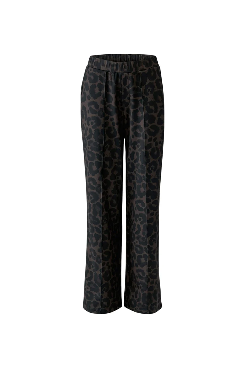 Hose, dk brown grey