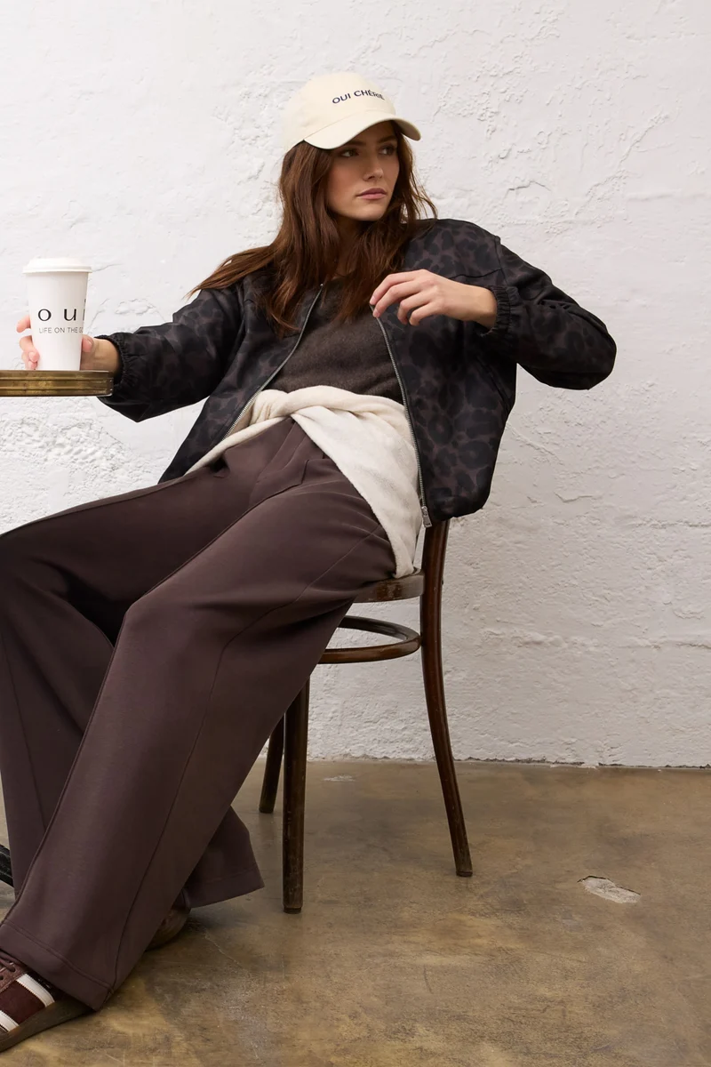 Jacke, dk brown grey