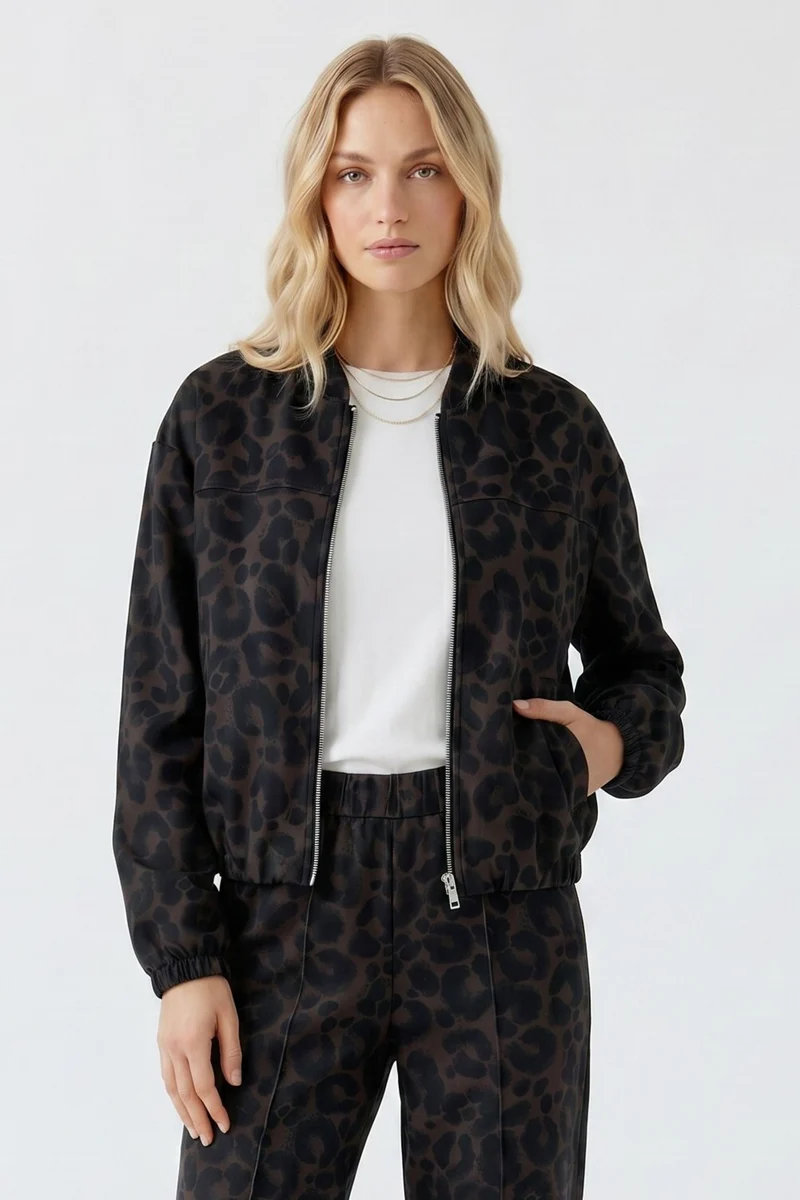 Jacke, dk brown grey