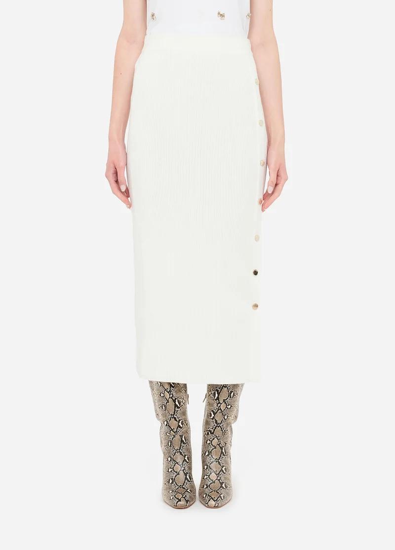 Long Mesh Skirt