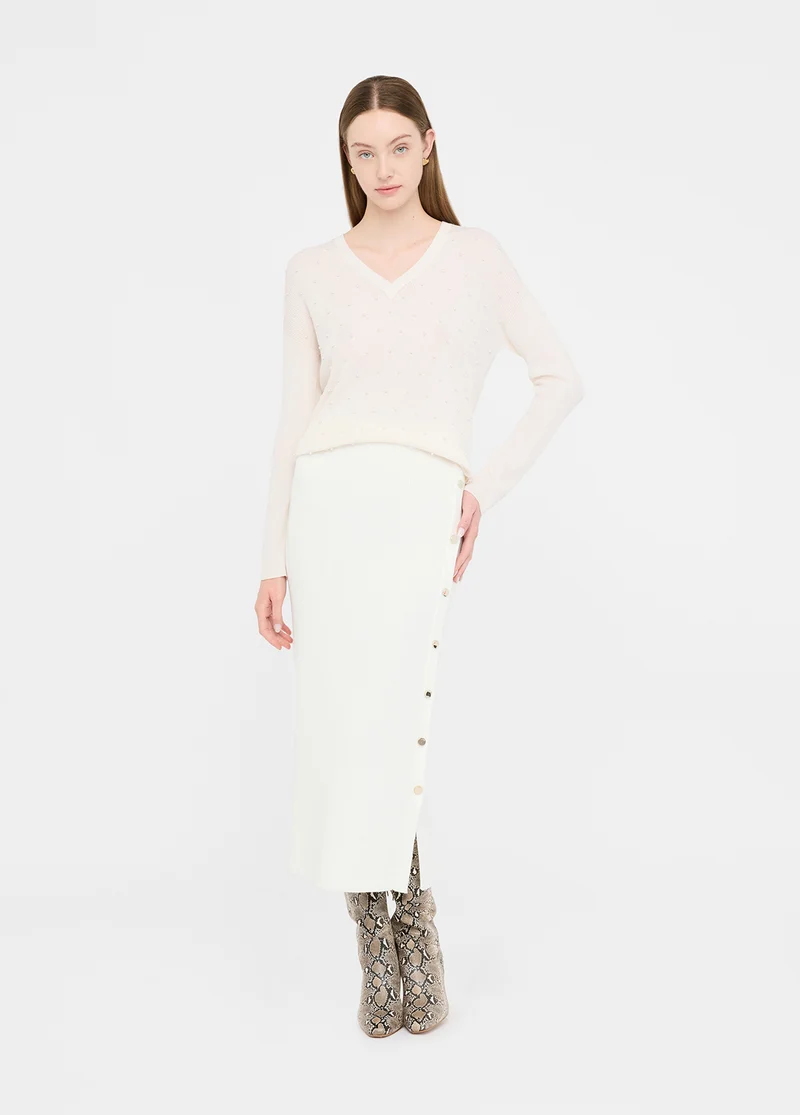 Long Mesh Skirt