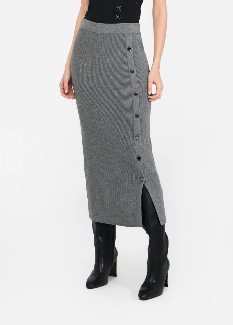 Long Mesh Skirt