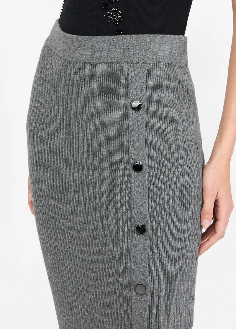 Long Mesh Skirt