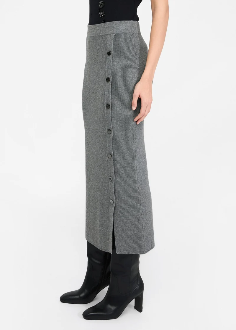 Long Mesh Skirt