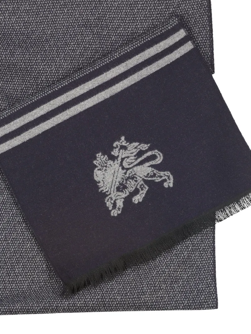 SCHAL GEWEBT/KONFEKTIONIE, CLASSIC NAVY