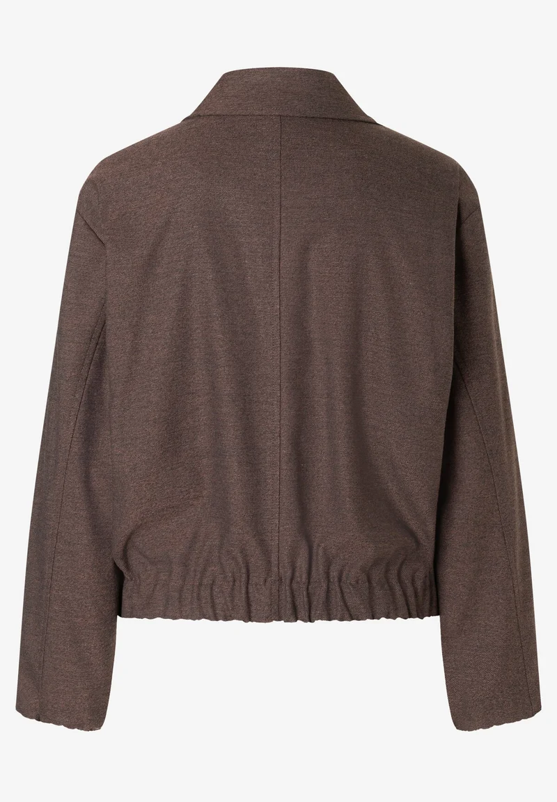 Soft Melange Blouson, dark espresso melange